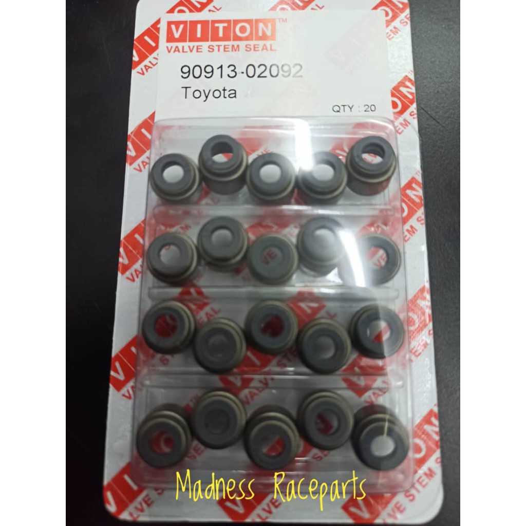 Viton Valve Seal Toyota 4AGE 20V Shopee Malaysia