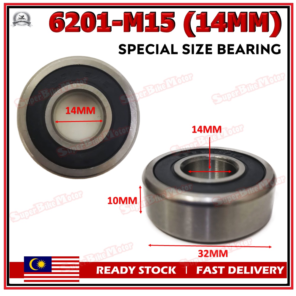 6201 bearing store dimensions