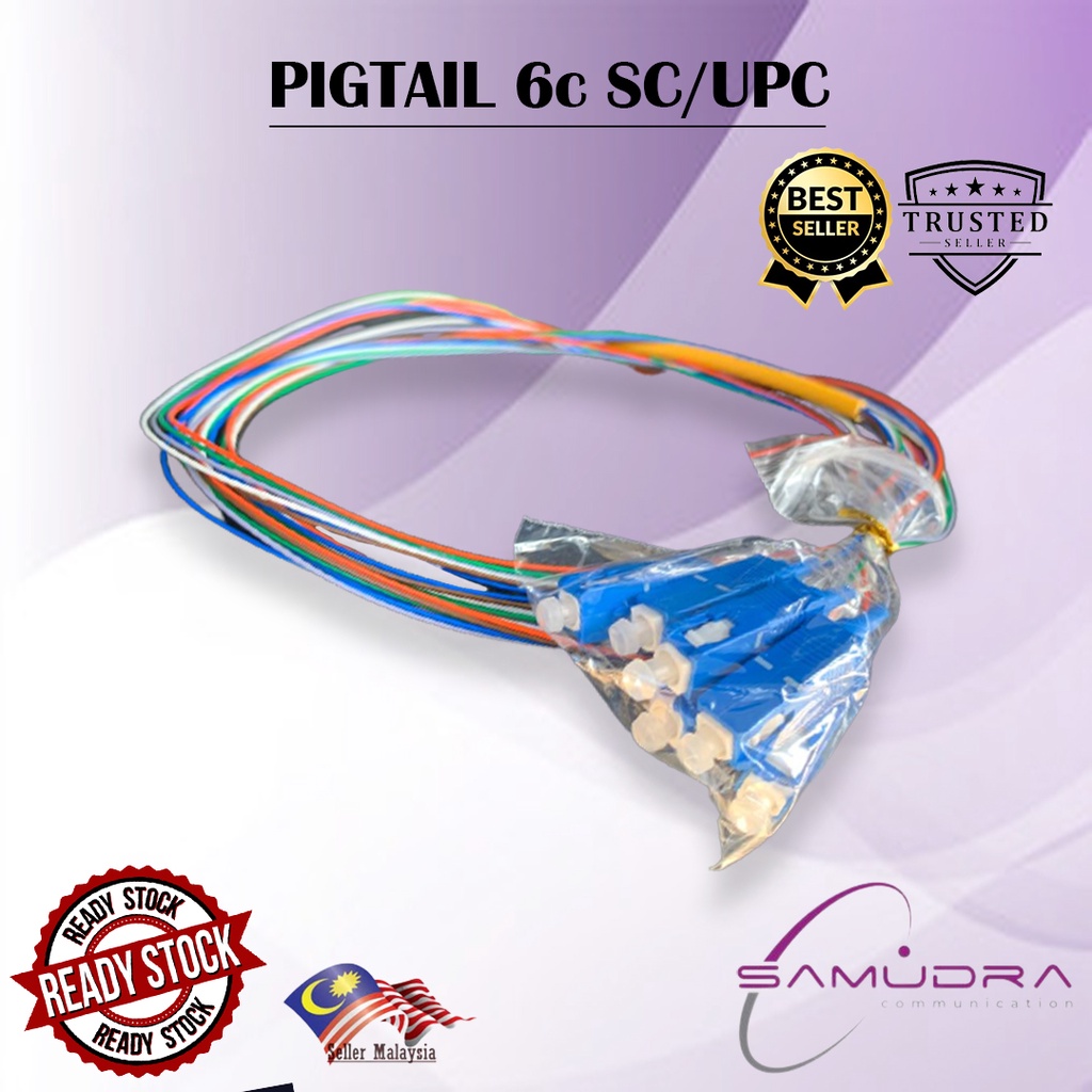 Pigtail 6c SC/UPC (READY STOCK) | Shopee Malaysia