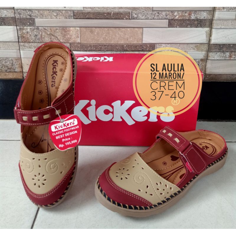 Women's Semi Leather Kickers Shoes | Shopee Malaysia