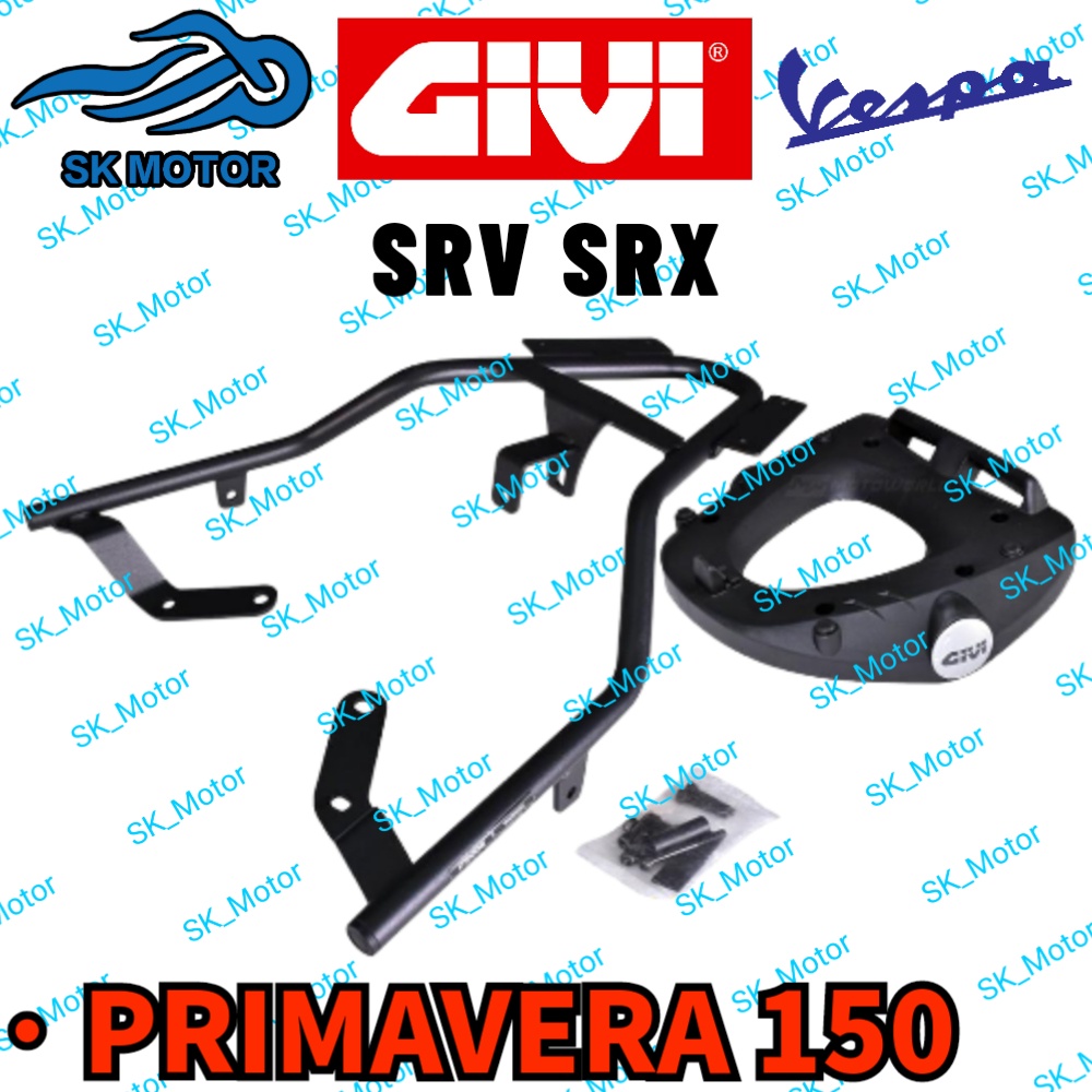 GIVI 250F Top Box Motorcycle Rack – Heavy-Duty Luggage Carrier For Secure Storage