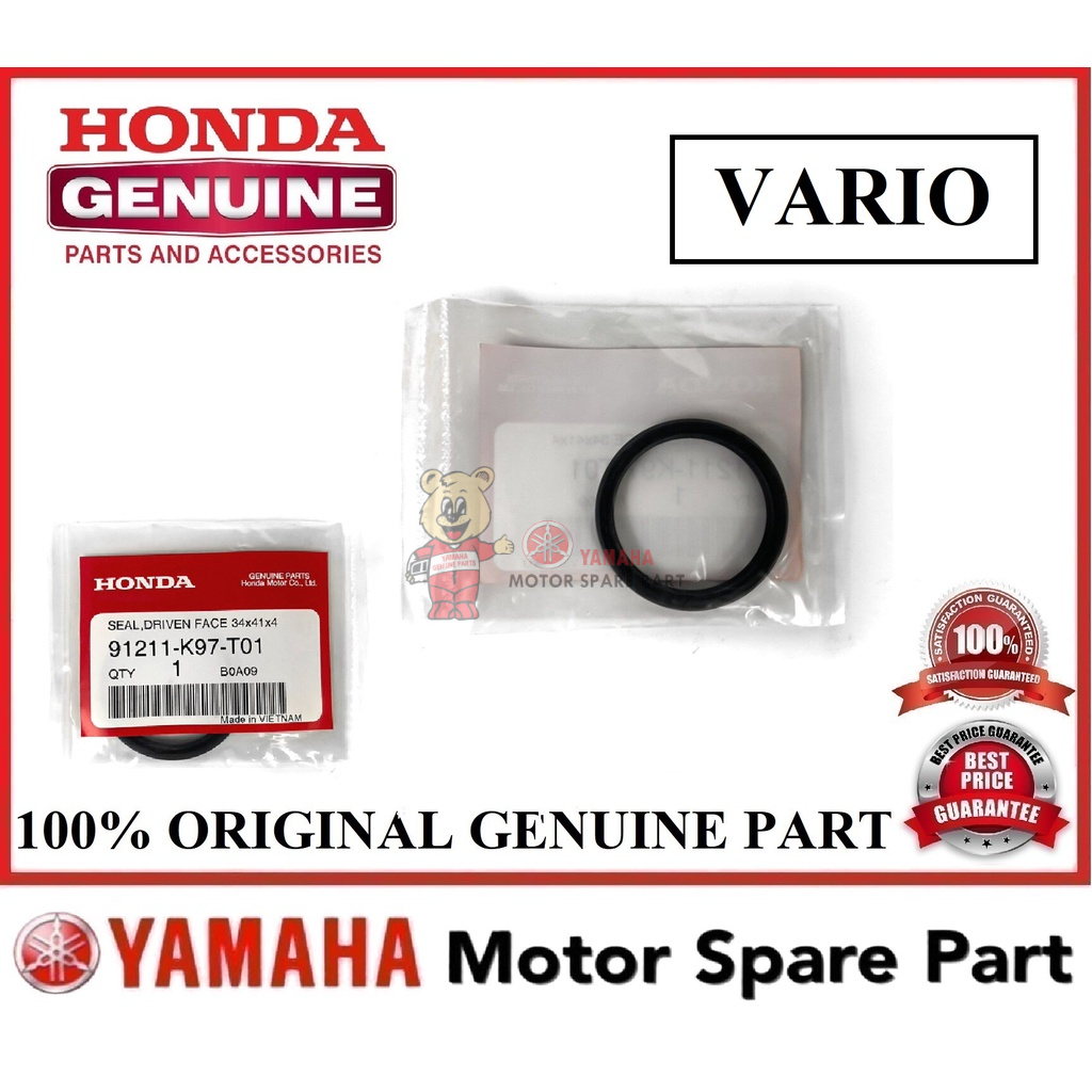 (100 ORIGINAL) HONDA VARIO SEAL DRIVEN FACE // 91211K97T01 REAR