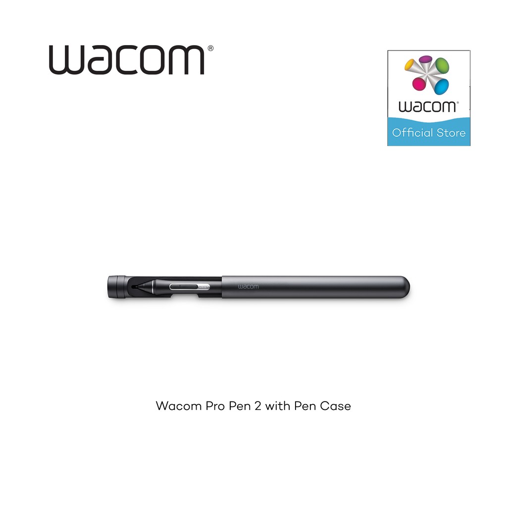 Wacom KP-501E-01 Grip Penna per Cintiq e Intuos 4/5/Pro, Nero