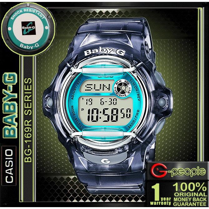 CASIO BABY G BG 169R 8B BG 169R 8 BG 169R Watch Shopee Malaysia