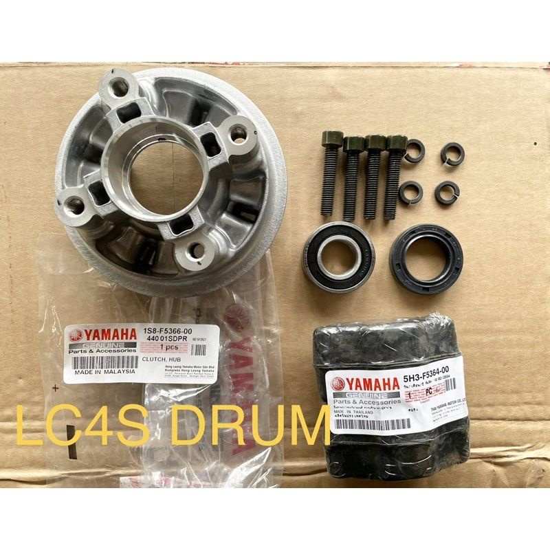 Combo Sprocket Clutch Hub Sprocket Hub Original Yamaha LC135 4 Speed