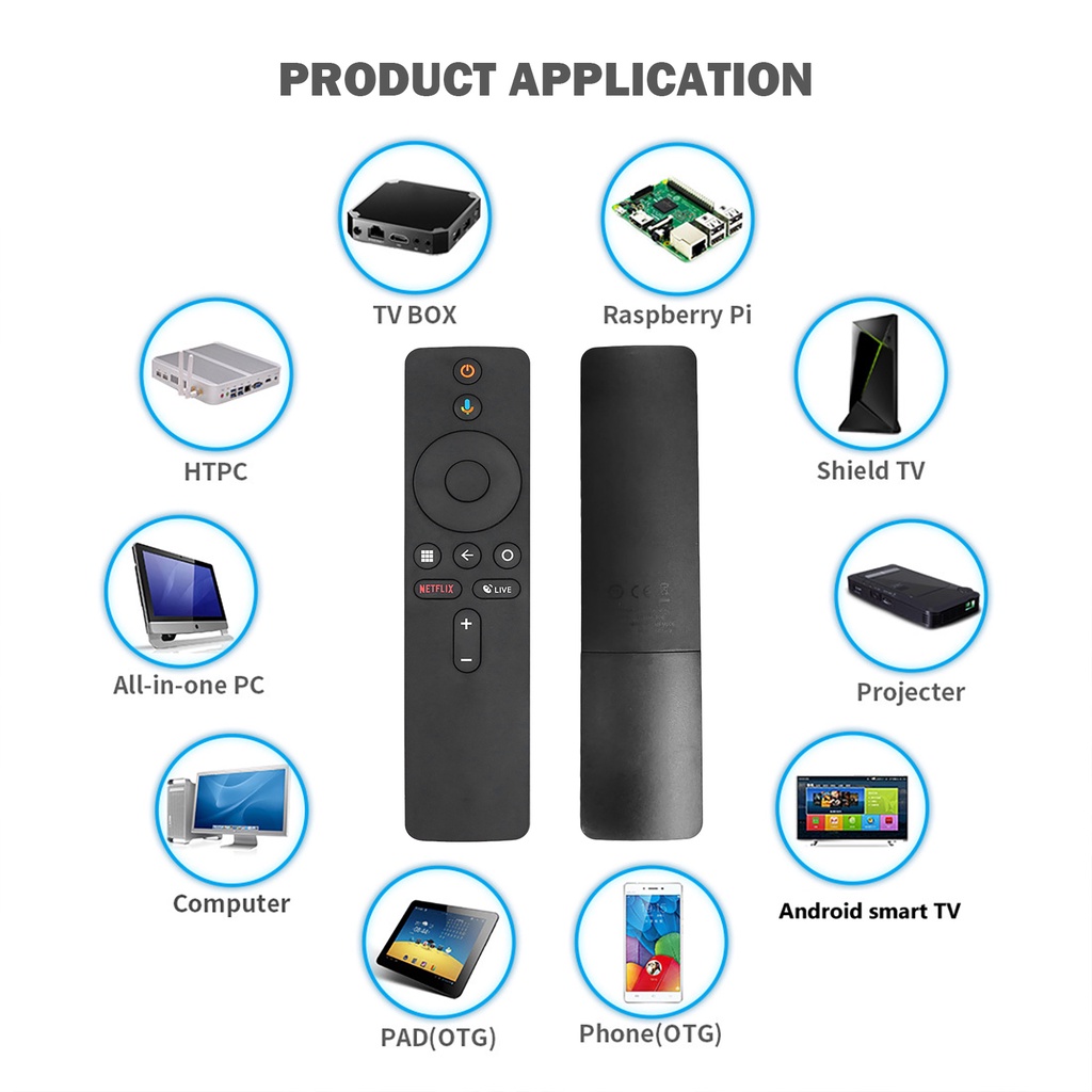 [24h Shipping] Voice Remote control XMRM-00A For Mi 4A 4S 4X Ultra HD ...