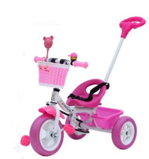 With Push Handle Kids Tricycle Kid 3 Wheels Tricycle With Handle 