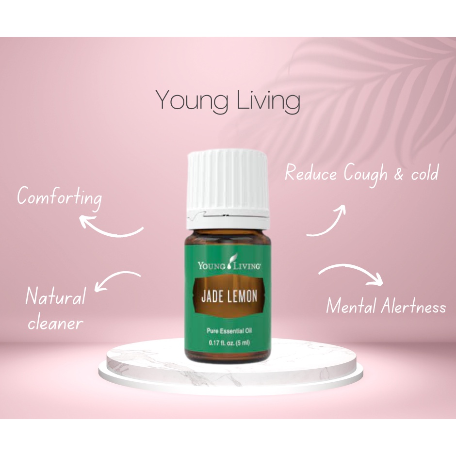 Young Living Yl Jade Lemon Essential Oil 5ml (oil Level 30%-50% 