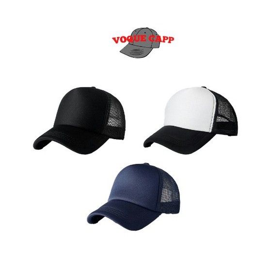 Ready Stock Men topi unisex Women Blank Mesh Hat Caps Men Summer