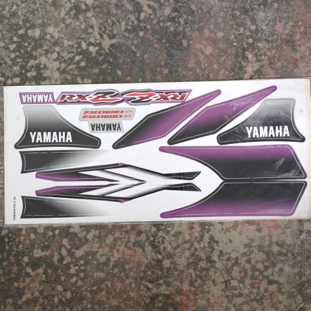 BODY STICKER RXZ ( 10 ) CATALYZER | Shopee Malaysia