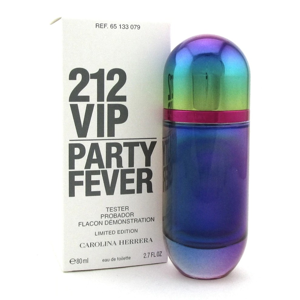 CAROLINA HERRERA 212 VIP PARTY FEVER LIMITED EDITION EDT W 80ML