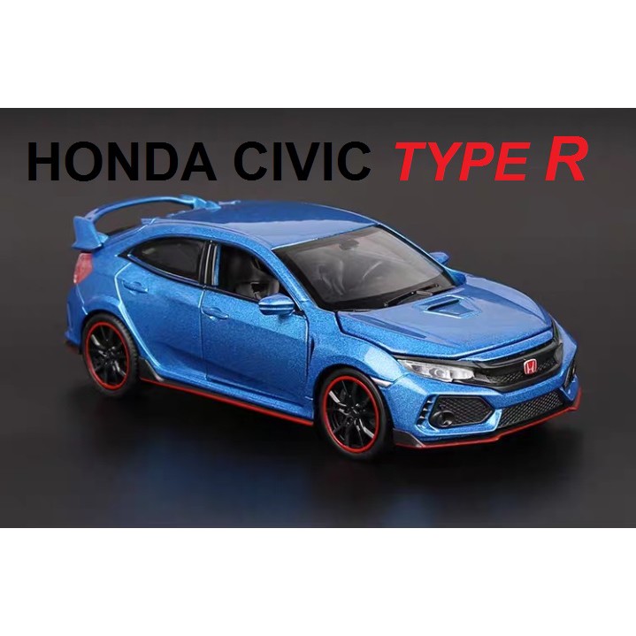 MINI AUTO 1:32 Honda Civic Type R Generation 10 (Blue) Die Cast Car ...
