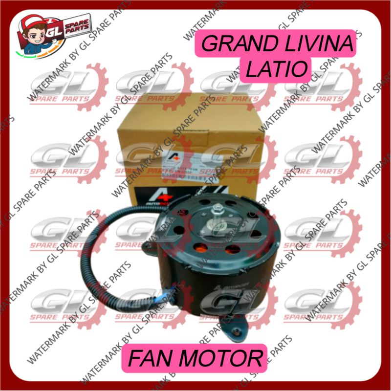 NISSAN GRAND LIVINA / LATIO RADIATOR FAN MOTOR ORIGINAL 21487EW00BAP