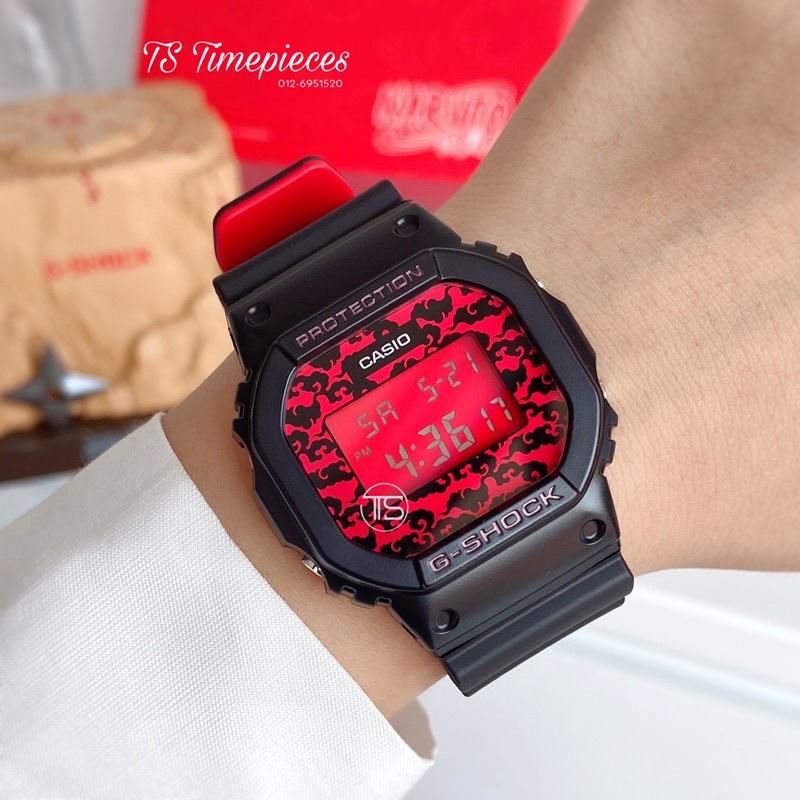 G SHOCK x Naruto Special packaging DW-5600OBI21-1PFN / DW-5600OBI21-1 /  DW-5600OBI / DW-5600KAK21-3PFN / DW-5600KAK21