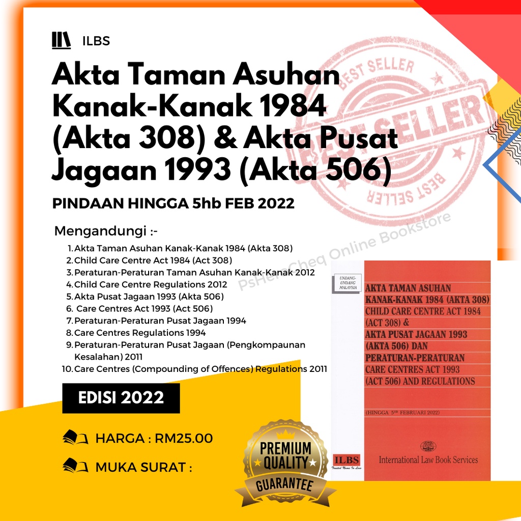 5hb Februari 2022 Latest Version! Akta Taman Asuhan Kanak-Kanak 1984 ...