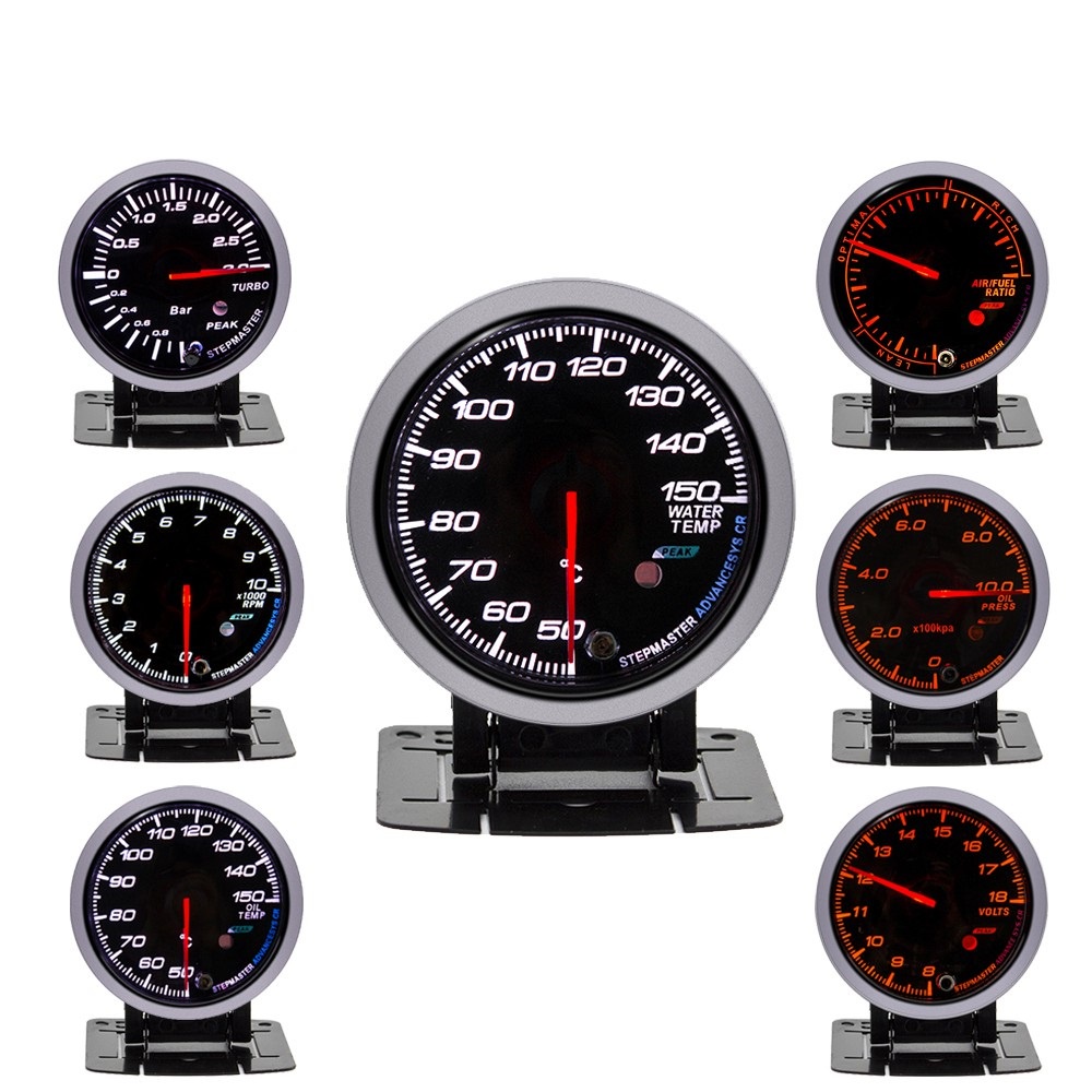 62mm DA Gauge Meter 2 Colour White & Red ( Water temp / Air fuel ratio