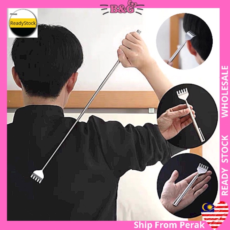 Ship24HrsPerak🔥Itch Back Scratcher Extendable Adjustable Telescopic ...