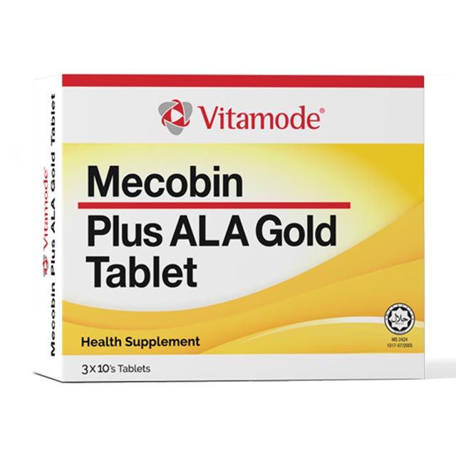 Vitamode Mecobin+ALA GOLD Tablet 30s | Shopee Malaysia