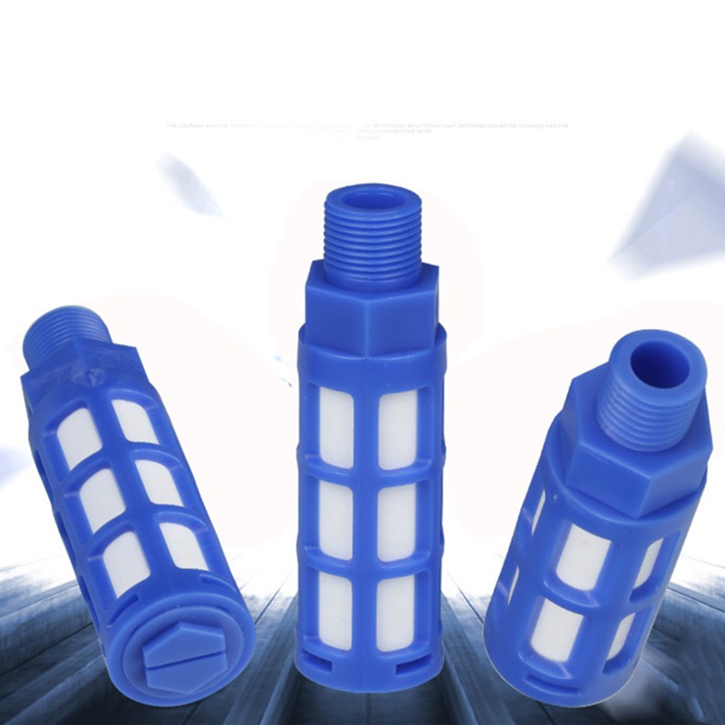 1/8" 1/4" 3/8" 1/2" Air Compressor Pneumatic Exhaust Muffler Solenoid