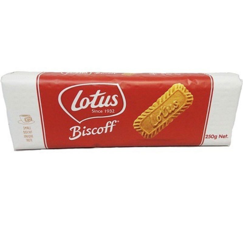 Lotus Biscoff Caramelised Biscuits 250g (32 Pieces)(Ready Stock ...