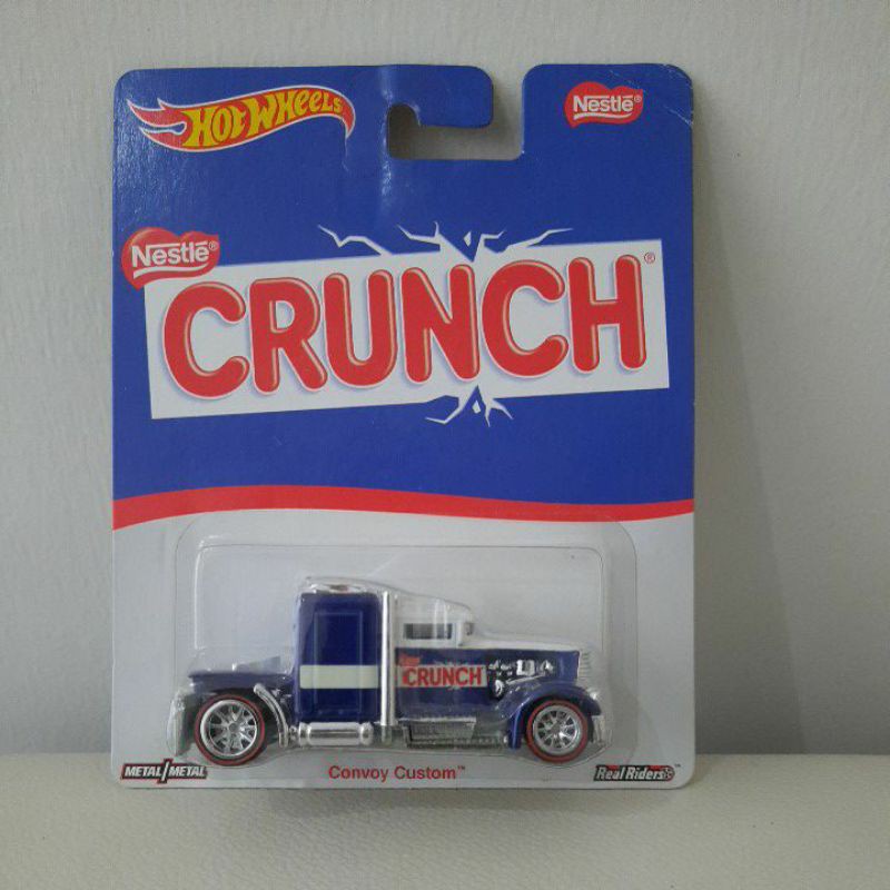 ミニカー Hot Wheels Convoy Custom Nestle Crunch Hot Wheels Nestle Crunch Convoy Custom Diecast Vehicle 2015 Mattel