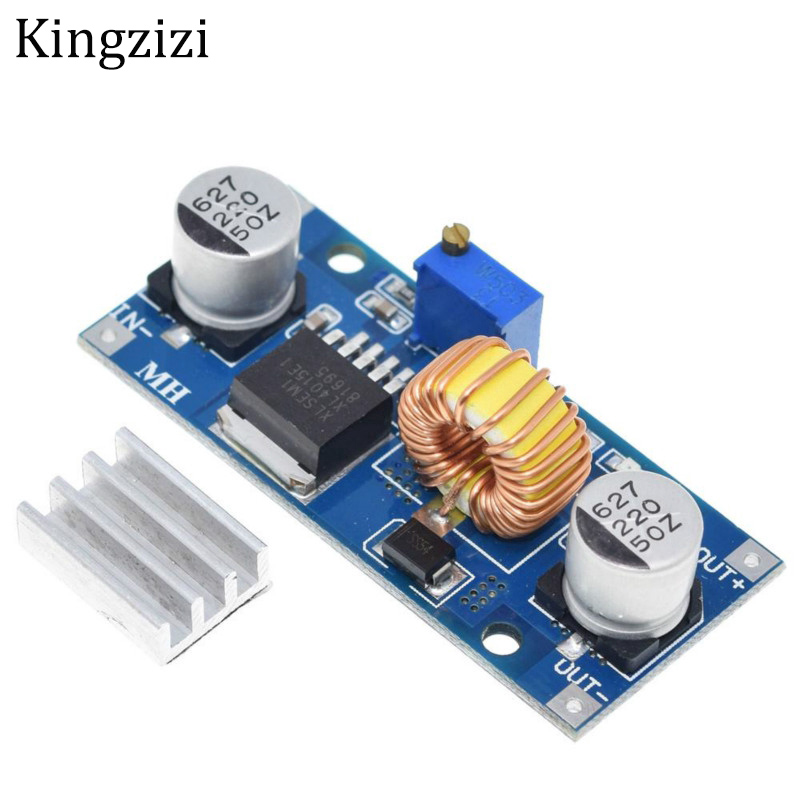 5A Step Down Module 5A XL4015 DC-DC Step Down Module - Adjustable Voltage 4- 38V To 1.25-36V Power Supply Buck Converter