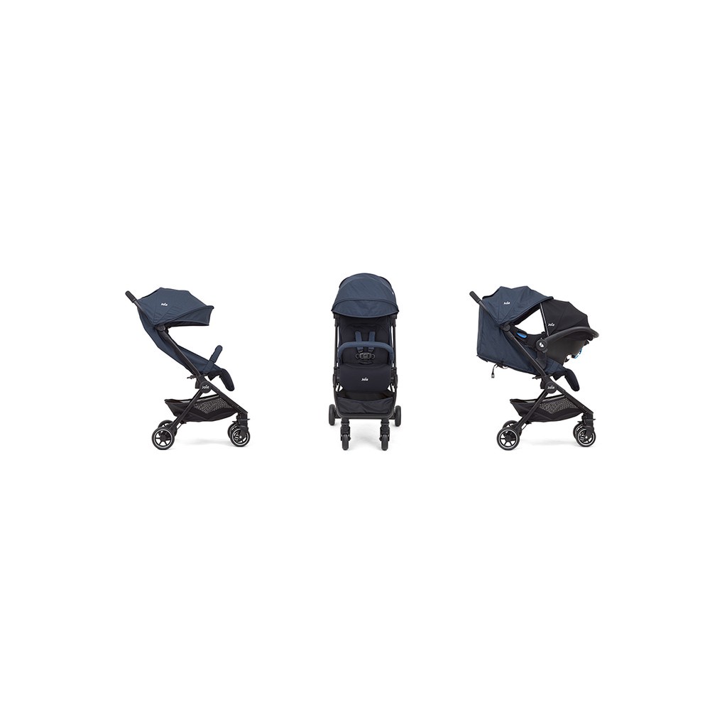 Joie Pact Travel System Stroller Gemm Carrier Navy Blazer Coal 1 Year Warranty Shopee Malaysia