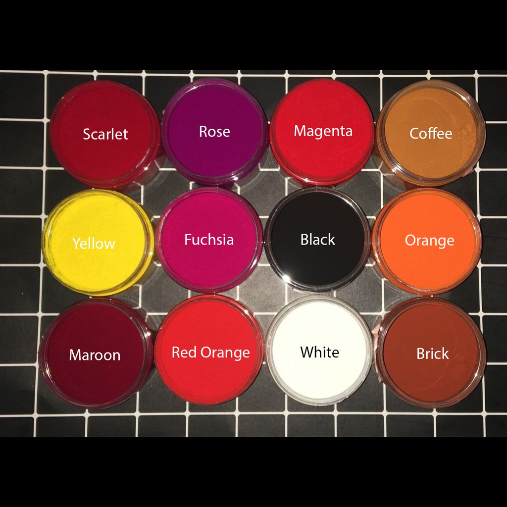 🌟Ready Stock🌟 DIY Lipstick Pigment Color Pigment Powder 5g for Lipstick Making Cosmetic Grade