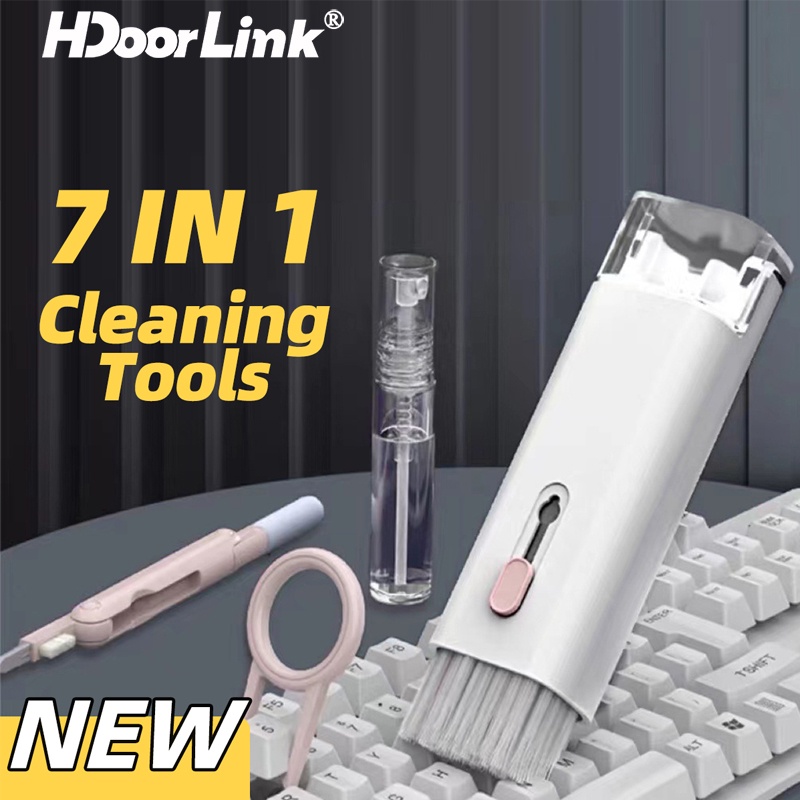 HdoorLink 7 In1 Keyboard Computer Soft Cleaning Brush Kit Earphone ...