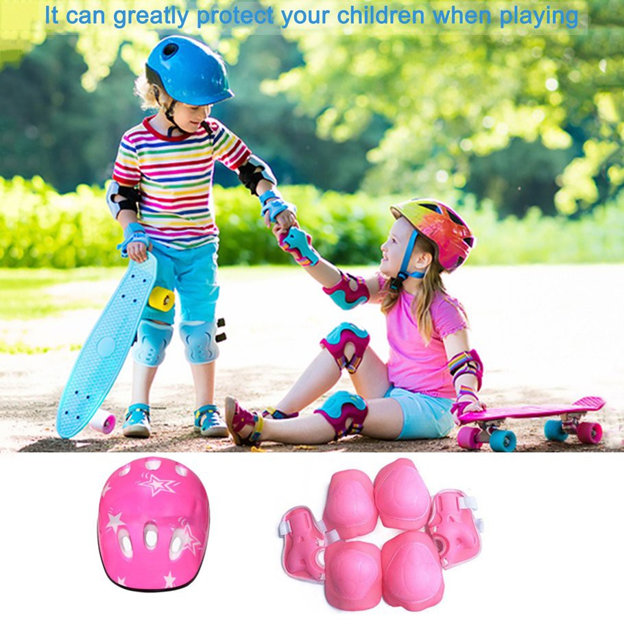 Helmet and knee pads online for 4 year old