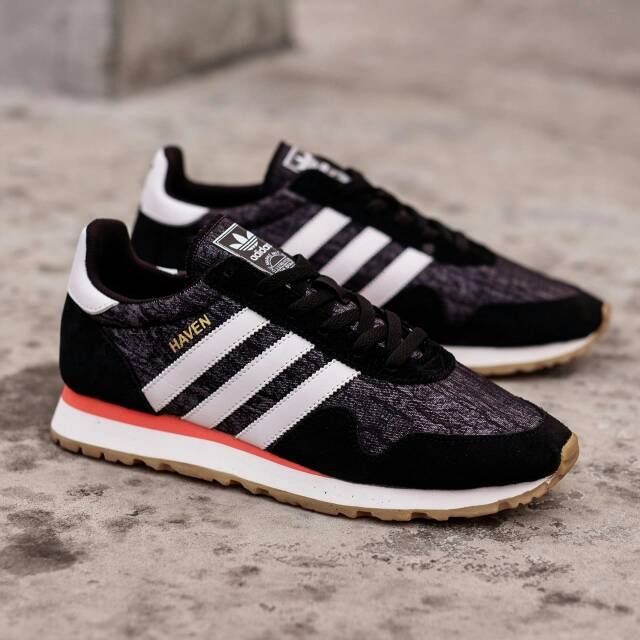 Adidas haven black white best sale