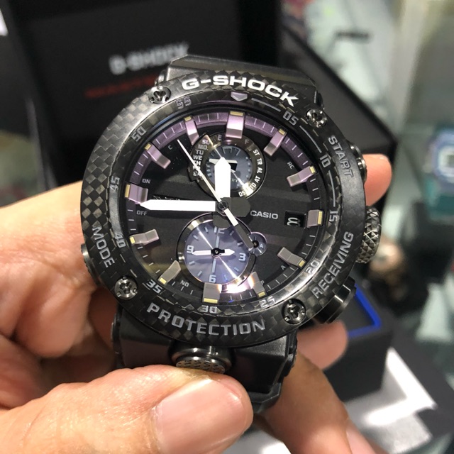 Casio G-Shock Carbon Core Guard Structure Bluetooth GravityMaster  GWR-B1000-1