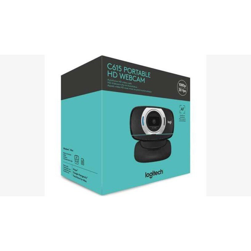 Cámara Web Logitech C615 Webcam Full Hd 1080p + Trípode