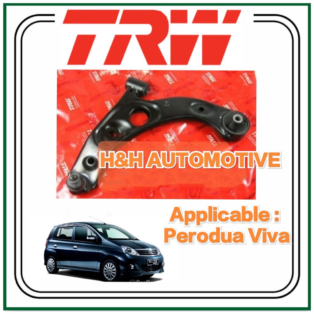 Trw Front Lower Control Arm For Perodua Viva Shopee Malaysia