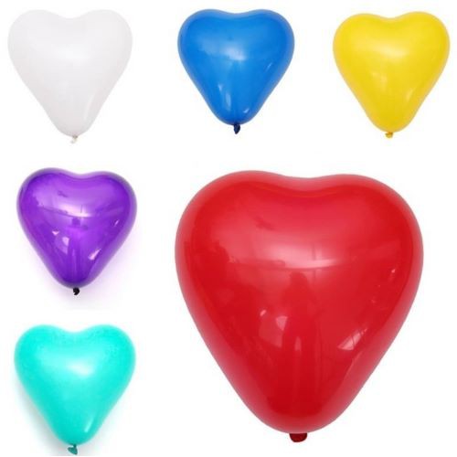 Plain Latex Helium Balloons For Birthday Wedding Decor | 10-30 Pieces Available | Black Solid