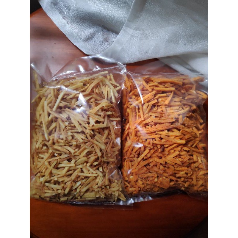 CODE YR [BEBAS MSG] Kerepek Ubi Racik Ori / Spicy / Ubi Kayu | Shopee ...