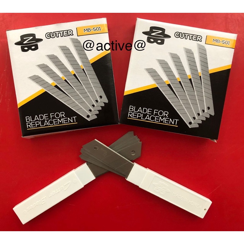 (Ready Stock ) *Zorro* 🇰🇷100% Original🇰🇷 Replacement Cutter Blade 501 ...