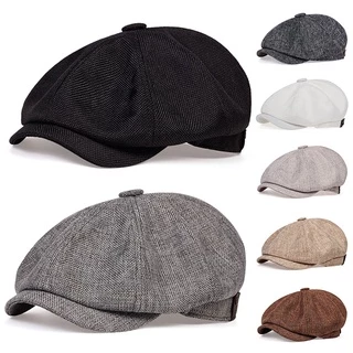 Women Vintage Hat Retro Beret Caps For Party Travel(grey)