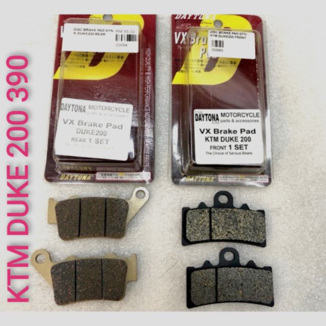 Ktm duke 200 brake pads price new arrivals