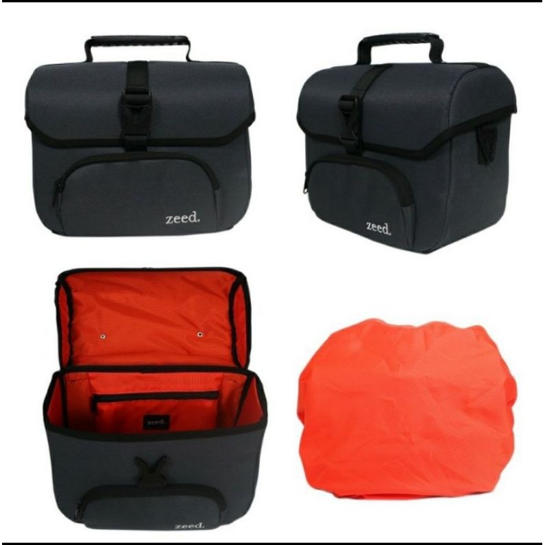 zeed front block bag