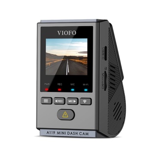 VIOFO Dash Cam A119 Mini 2, STARVIS 2 Sensor, 2K 60fps/HDR 30fps Voice  Control Car Dash Camera with 5GHz Wi-Fi GPS, Night Vision 2.0, 24H Parking