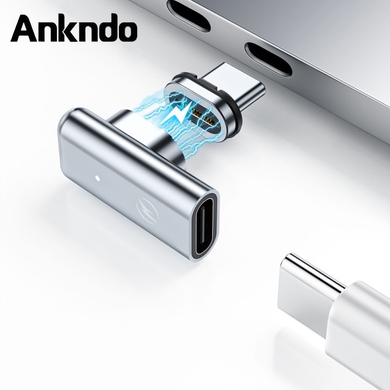 Ankndo W Usb C Magnetic Adapter Pins Pd Fast Charging Magnet Type