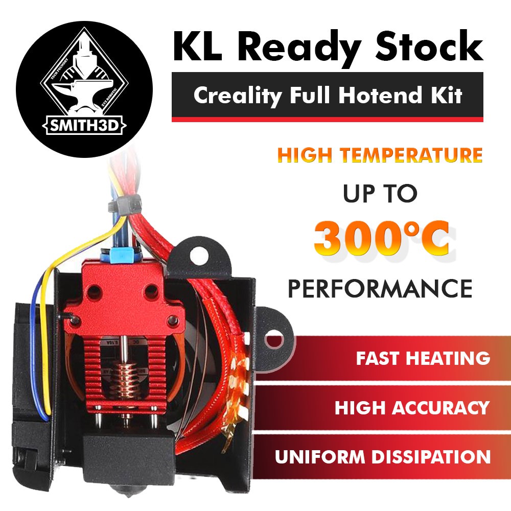 Creality High Temperature Full Hotend Kit for Ender 3/Ender 3 Pro ...