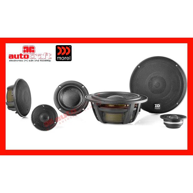 Morel Elate Carbon Pro 63A 3 Way Active Component Speakers Shopee