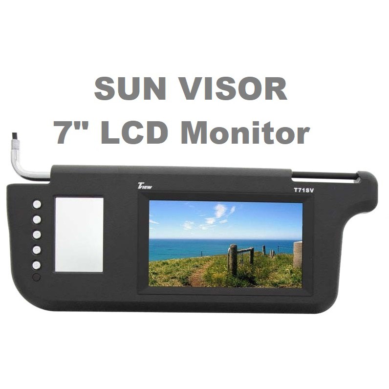 Sun store visor screen