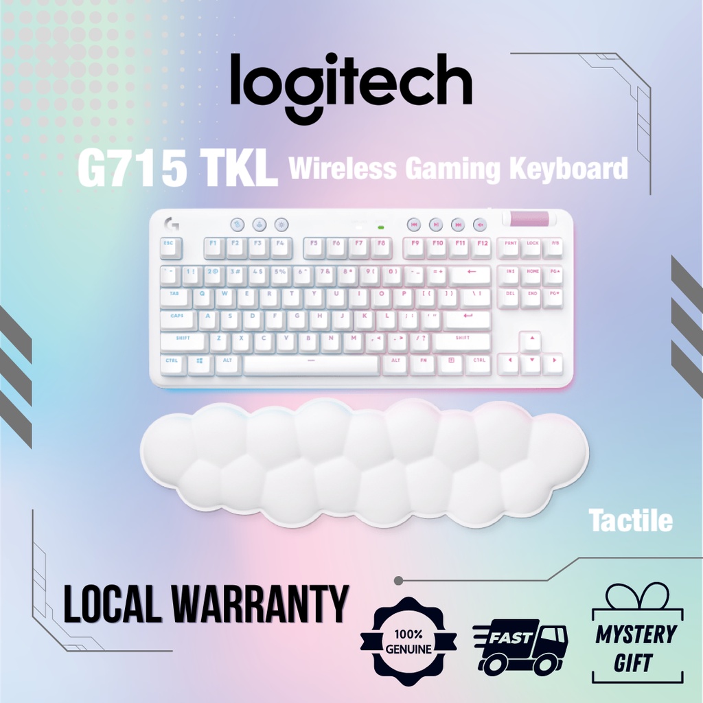 Logitech G915 TKL LIGHTSPEED Wireless RGB Mechanical Gaming Keyboard - –  Ghostly Engines
