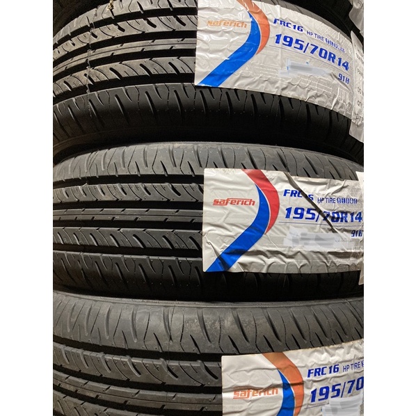 195/70R14 195 70 14 SAFERICH Car Tyre Tire Kereta Tayar Wheel Rim 14 ...