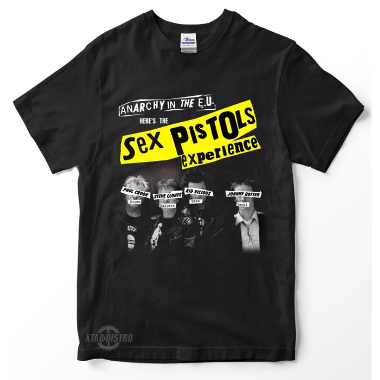 Kaos Sex Pistols Anarchy In The Eu Premium Tshirt Sex Pistols Anarchy