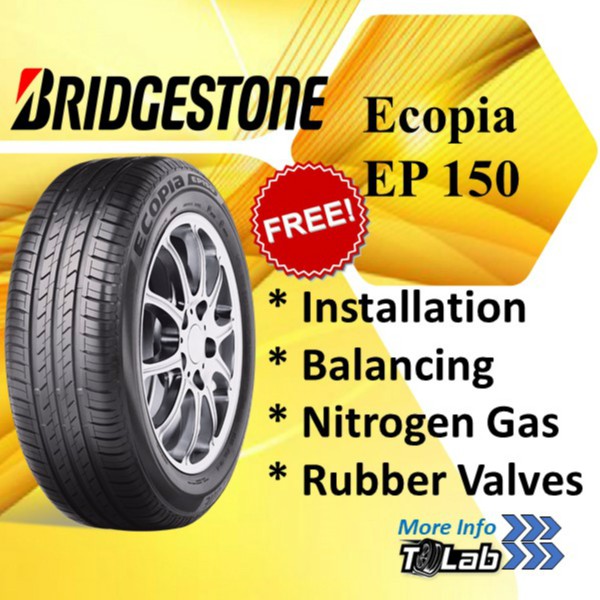 Bridgestone EP150 R15 Inch Tyre/Tayar 175/60R15, 185/60R15, 185