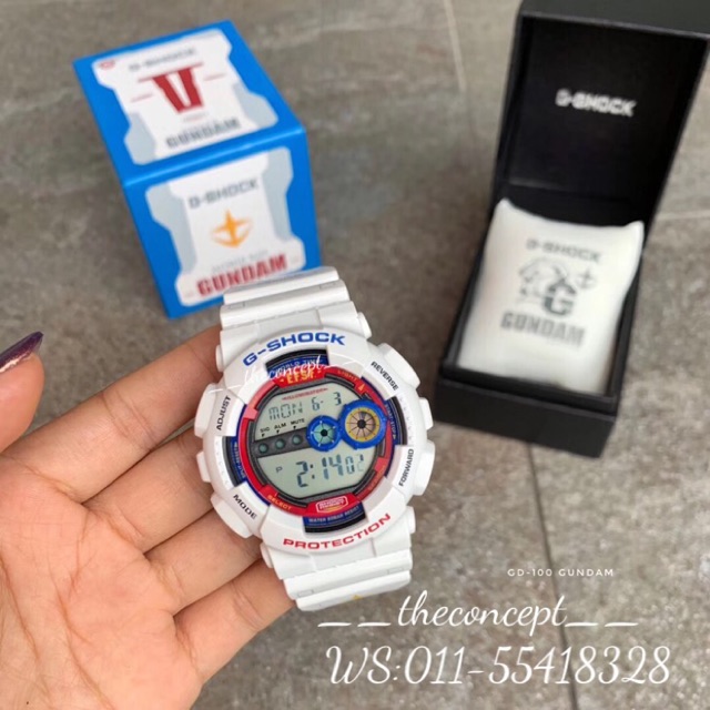 🔥100% Original Casio G-Shock X Gundam 35Th Anniversary Gd-100 | Shopee  Malaysia